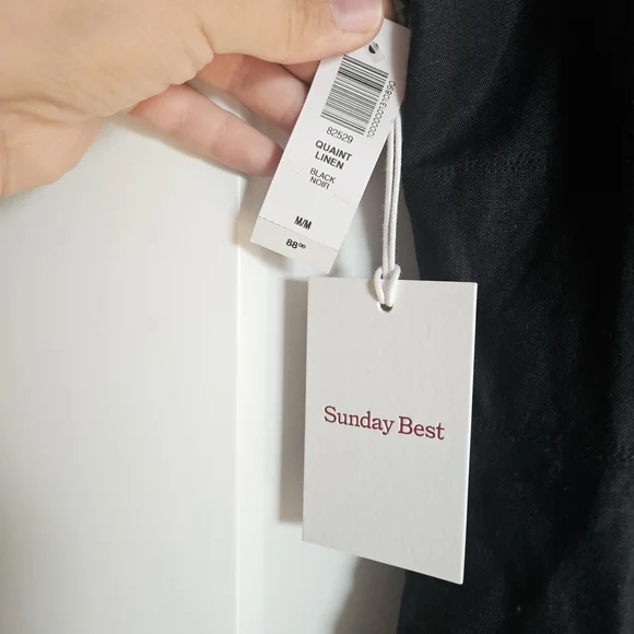 Sunday Best Black Mini Dress - Picture 3 of 6